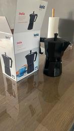 Kela Italia Espressomaker - Zwart, Ophalen of Verzenden, Nieuw