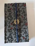 Zeer mooi notitie boekje - donker grijs met geluksmuntje, Ophalen, Nieuw