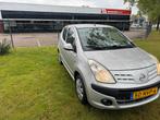 Nissan Pixo 1.0 50KW 5D 2011 Grijs met airco!!!!!, Voorwielaandrijving, Euro 5, Stof, 4 stoelen