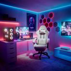 Nieuw GameStoel -Bureaustoel-Beige Witte, Ophalen, Gaming bureaustoel, Beige, Nieuw