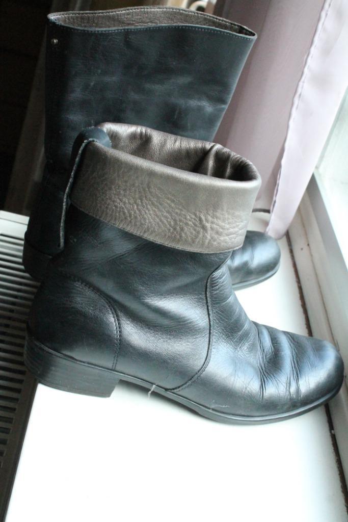 Zwarte laarsjes ( Rieker) maat 39., Kleding | Dames, Schoenen, Gedragen, Lage of Enkellaarzen, Zwart, Ophalen of Verzenden
