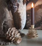 Nieuw! Kandelaar “Pinecone”, Sappemeer, Beige, Bij, Nieuw