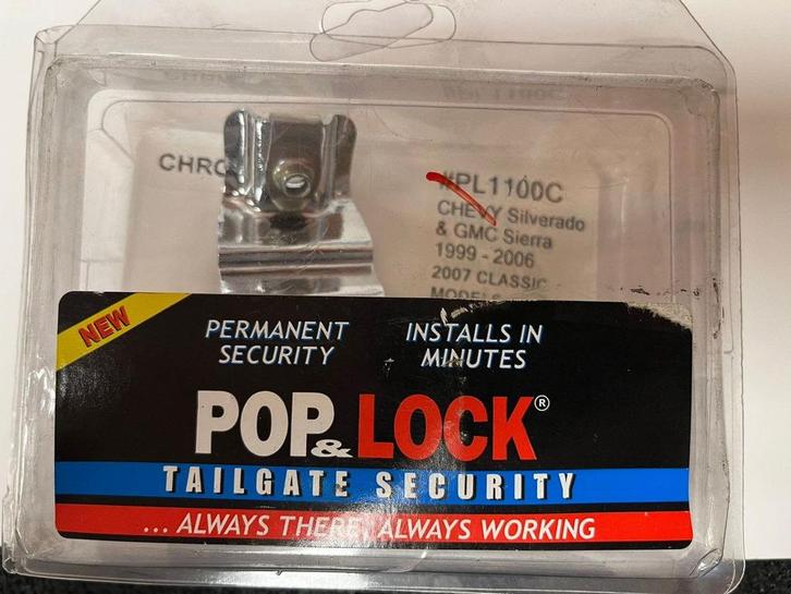 pop & lock. tailgate securety., Auto diversen, Overige Auto diversen, Ophalen of Verzenden
