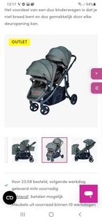 Duo kinderwagen, Kinderen en Baby's, Kinderwagens en Combinaties, Ophalen, Gebruikt, Combiwagen, Overige merken