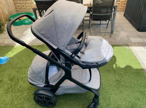 Nuna Demi Grow Duo wagen (zit en ligbak + boodschappenmand), Kinderen en Baby's, Kinderwagens en Combinaties, Zo goed als nieuw