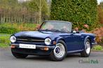 Triumph TR 6 (bj 1975), Auto's, Zwart, Cabriolet, Blauw, Triumph