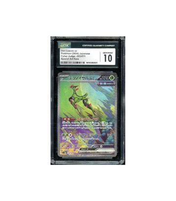 Pokemon Iron Leaves ex Cyber Judge #093 CGC 10 (New Label) beschikbaar voor biedingen