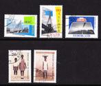 Nederland NVPH 1687-1691 gestempeld, Postzegels en Munten, Verzenden, Na 1940, Gestempeld
