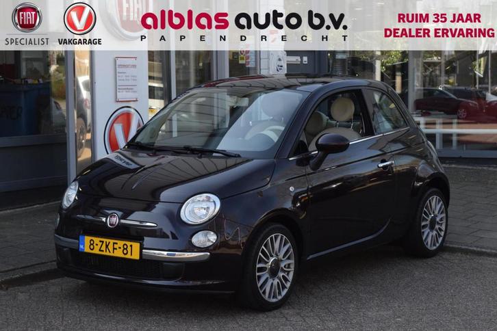 Fiat 500 0.9 TwinAir Turbo Lounge|16"|Pano|Dealeronderh., Auto's, Fiat, Bedrijf, Te koop, ABS, Airbags, Airconditioning, Alarm