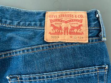 Levi's 505 spijkerbroek /Jeans maat 33/34 beschikbaar voor biedingen