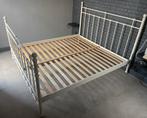 Ikea bed Svelvik 180 x 200 cm, Ophalen, Wit, Tweepersoons, Zo goed als nieuw