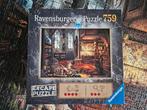 Ravensburger Escape Puzzel - Drakenlaboratorium 759 stuks, Ophalen of Verzenden, 500 t/m 1500 stukjes, Zo goed als nieuw, Legpuzzel