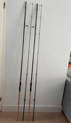 Fox Euro warrior karperhengels 2 stuks, Watersport en Boten, Ophalen, Zo goed als nieuw, Werphengel