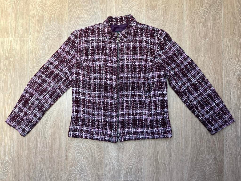 Véchy blazer jas maat 40, Maat 38/40 (M), Paars, Ophalen of Verzenden, Jasje