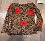 gebloemde off-shoulder top Studio Anneloes, Ophalen of Verzenden, Zo goed als nieuw, Lange mouw, Maat 36 (S)