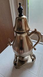 antieke tinnen kraantjeskan met onderstel, Ophalen of Verzenden