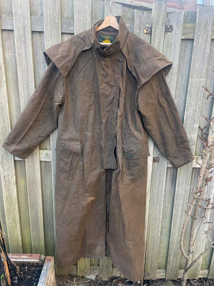 The Aussie Coat Co. Waxjas Bruin, Kleding | Heren, Jassen | Zomer, Zo goed als nieuw, Overige maten, Bruin, Ophalen of Verzenden