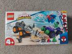 LEGO Marvel 10782 Hulk vs. Rhino Truck Showdown nieuw, Nieuw, Complete set, Ophalen of Verzenden, Lego