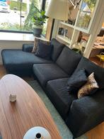 Hoekbank met chaise longue antraciet Haco, Ophalen, Gebruikt