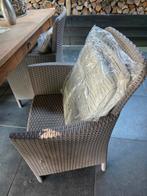 Allibert Miami tuinstoelen met kussens (nieuw) 4 stuks, Tuin en Terras, Tuinstoelen, Ophalen, Nieuw, Kunststof