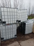 Ibc hout kunstof of staal pallet, Ophalen, Gebruikt, Met kraantje, 150 liter of meer