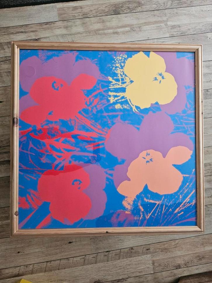 Andy Warhol  [FLOWERS]  Sunday B Morning, Antiek en Kunst, Kunst | Litho's en Zeefdrukken, Ophalen of Verzenden