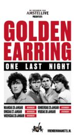 Parkeerticket P1/P2 Golden Earring 29 en 30 jan 2026, Tickets en Kaartjes, Eén persoon