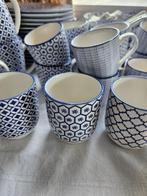 Modern Blauw design servies Xenos, Keramiek, Overige typen, Nieuw, Ophalen of Verzenden