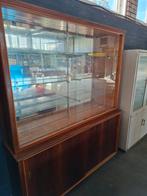 Vintage Vitrinekast & Toonbank - Retro Stel Jaren '50/'60, Ophalen of Verzenden