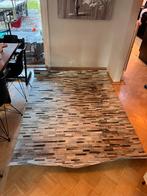 Koeienhuid Vloerkleed Leder, Huis en Inrichting, Ophalen, Gebruikt, 150 tot 200 cm, 200 cm of meer