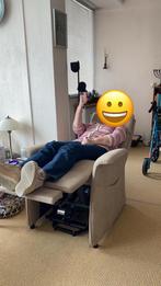 STA OP STOEL, Ophalen, Soort suede achtige stof, erg mooi!, 50 tot 75 cm, Leer