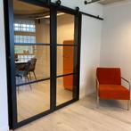 Industriële schuifdeur, 80 tot 100 cm, Binnendeur, Ophalen of Verzenden, Zo goed als nieuw