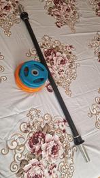 Basic-Fit Aerobic Barbell Set, Sport en Fitness, Halterset, Zo goed als nieuw, Ophalen