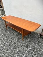 Vintage Salontafel - Teakhout, Gebruikt, 100 tot 150 cm, Teakhout, Minder dan 50 cm