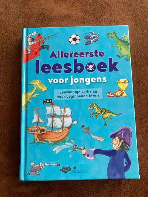 Allereerste leesboek voor jongens nieuwstaat, Boeken, Kinderboeken | Jeugd | onder 10 jaar, Zo goed als nieuw, Fictie algemeen