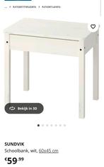 Ikea Sundvik schoolbank zo goed als nieuw bureau tafeltje, Ophalen, Zo goed als nieuw, Tafel(s)