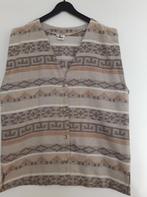 Prachtig stoffen vestje met ingeweven strepen in div kleuren, Kleding | Dames, Verzenden, Zo goed als nieuw, Maat 38/40 (M), Overige kleuren