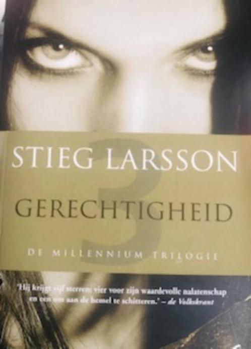 Millennium Trilogie 3. Stieg Larsson, Gerechtigheid., Boeken, Thrillers, Zo goed als nieuw, Scandinavië, Ophalen of Verzenden