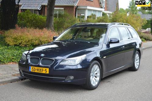 BMW 5-serie Touring 520i Org NL/NAP/panorama/leer/navi/bijte, Auto's, BMW, Bedrijf, Te koop, 5-Serie, ABS, Airbags, Airconditioning