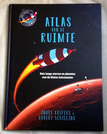 Atlas van de ruimte André Kuipers G. Schilling (gesigneerd!) beschikbaar voor biedingen