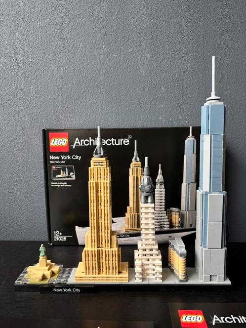 Lego Architecture 21028 New York City incl. Doos zgan, Kinderen en Baby's, Speelgoed | Duplo en Lego, Zo goed als nieuw, Ophalen of Verzenden