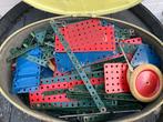 Vintage Meccano Onderdelen in Doos - Technisch Lego Alternat, Ophalen