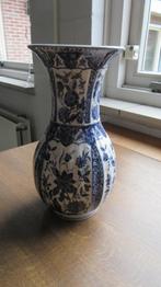 Tk mooie antieke Delfts blauwe ballustervaas bloemenvaas, Antiek en Kunst, Ophalen of Verzenden