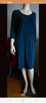 iez!  Donkerblauwe jurk, maat S/M - nieuw met label, Nieuw, Ophalen of Verzenden, Maat 36 (S), Onder de knie