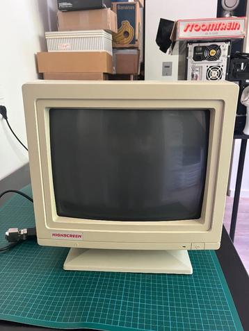 Highscreen 12" CRT monitor LE28/3 beschikbaar voor biedingen