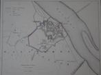 Litho plattegrond gemeente Veere, Kuyper, 1866, Antiek en Kunst, Verzenden