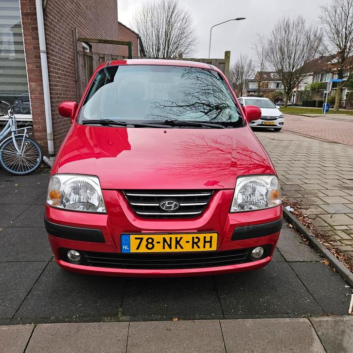Hyundai Atos 1.1 2003 Rood, Auto's, Hyundai, Bedrijf, Atos, Benzine, C, Hatchback, Handgeschakeld, Origineel Nederlands, Rood