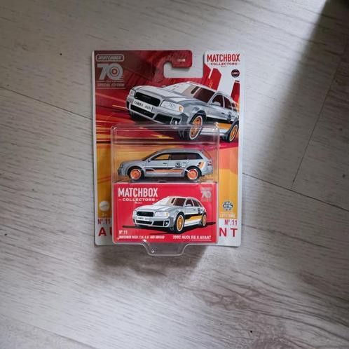 Matchbox collectors special edition 70 years . Audi rs6, Hobby en Vrije tijd, Modelauto's | Overige schalen, Nieuw, Auto, Ophalen of Verzenden