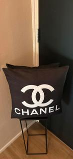 Nieuwe chanel sier kussen hoezen., Ophalen of Verzenden, Zo goed als nieuw, Zwart, Vierkant