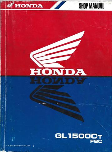 Honda GL1500 shop manual werkplaatsboek beschikbaar voor biedingen